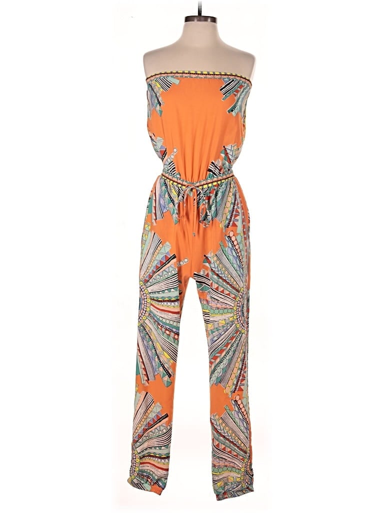 Pre-owned Fraiche By J Jumpsuit In Orange