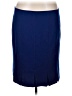 Doncaster Collection Solid Blue Formal Skirt Size 16 - photo 1