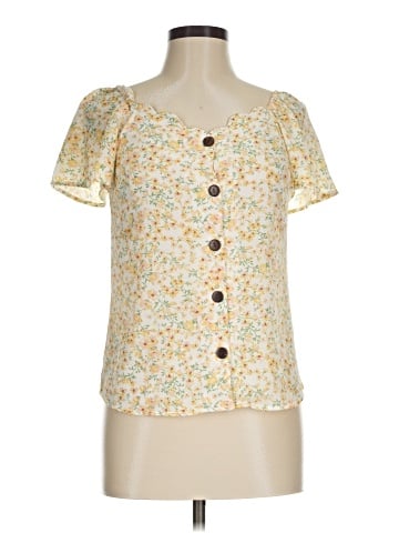 Monteau Short Sleeve Blouse (view 1)