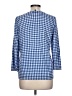 Talbots Checkered-gingham Blue Cardigan Size L - photo 2