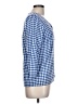 Talbots Checkered-gingham Blue Cardigan Size L - photo 4