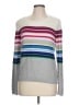 Talbots Color Block Gray Pullover Sweater Size L - photo 1