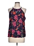 Papermoon 100% Polyester Blue Sleeveless Blouse Size L (petite) - photo 1