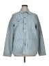 Free Assembly Stripes Blue Denim Jacket Size XL - photo 1