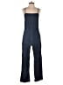Rag & Bone Solid Blue Jumpsuit Size M - photo 1