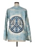 Unbranded 100% Polyester Blue Pullover Sweater Size XL - photo 2