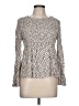 Urban Romantics 100% Rayon Polka Dots Ivory Long Sleeve Blouse Size L - photo 1