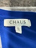 Chaus Blue Sleeveless Blouse Size L - photo 7