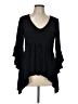 Cupio 100% Viscose Black Casual Dress Size L - photo 1