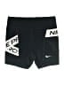 Nike Graphic Black Athletic Shorts Size M - photo 1