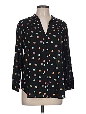 52 Conversations by Anthropologie 3/4 Sleeve Blouse (view 1)