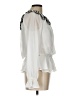 Liliana 100% Polyester Ivory 3/4 Sleeve Blouse Size L - photo 4