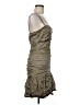 BCBGMAXAZRIA Gray Cocktail Dress Size M - photo 4