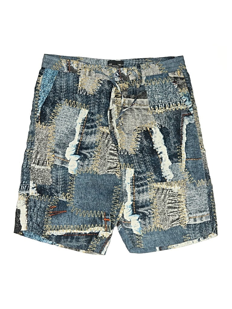 Pre-owned Assorted Brands Denim Shorts In Blue