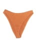 Good American Solid Orange Swimsuit Bottoms Size Sm - Med (1) - photo 1