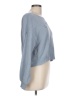 LC Lauren Conrad 100% Polyester Solid Blue Pullover Sweater Size L - photo 4
