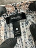 Aqua 100% Polyester Paisley Silver Long Sleeve Blouse Size XS - photo 7