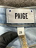 Paige Chevron-herringbone Blue Jeans Size 25 waist - photo 7