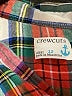 Crewcuts 100% Cotton Plaid Green Long Sleeve Button-Down Shirt Size 12 - photo 3