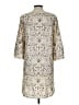 Shein 100% Polyester Paisley Ivory Casual Dress Size L - photo 2