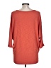 Laila Jayde Orange 3/4 Sleeve Top Size L - photo 2