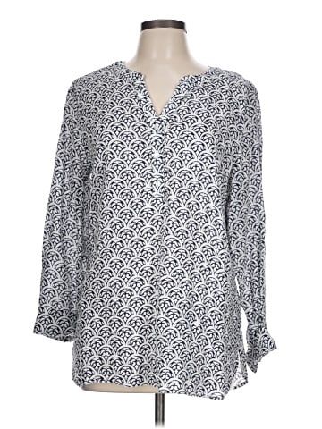 Talbots 3/4 Sleeve Blouse (view 1)