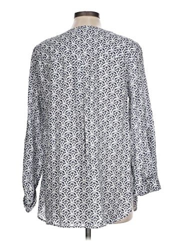 Talbots 3/4 Sleeve Blouse (view 2)