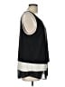 Ann Taylor 100% Polyester Black Sleeveless Blouse Size L - photo 4