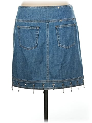 Escada Denim Skirt (view 2)