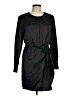 Versona Solid Black Casual Dress Size M - photo 1