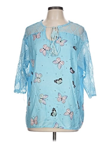 Misslook 3/4 Sleeve Blouse (view 1)