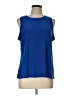 Chaus Blue Sleeveless Blouse Size L - photo 1