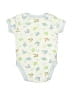 Spasilk Print Ivory Short Sleeve Onesie 3-6 MO / 6 MO - photo 2