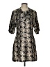 Zara Paisley Silver Cocktail Dress Size L - photo 1