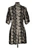 Zara Paisley Silver Cocktail Dress Size L - photo 2