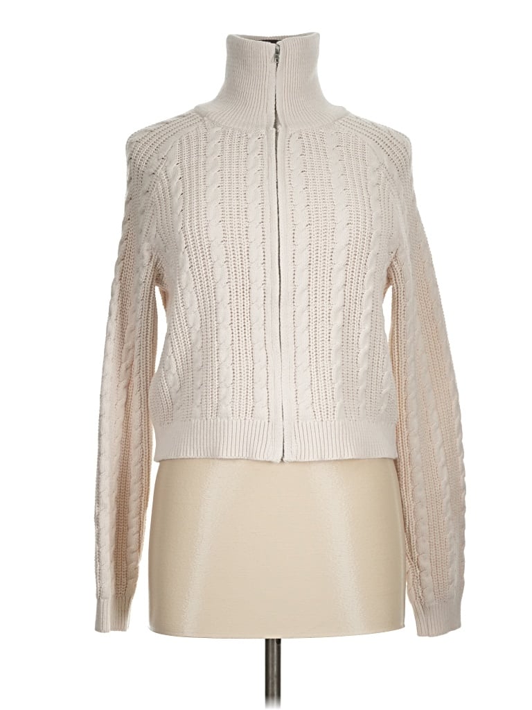 Pre-owned Rsq Cardigan Sweater In Ivory