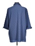 BonWorth 100% Polyester Checkered-gingham Blue 3/4 Sleeve Blouse Size L - photo 2
