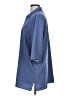 BonWorth 100% Polyester Checkered-gingham Blue 3/4 Sleeve Blouse Size L - photo 5