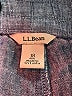 L.L.Bean 100% Linen Blue Linen Pants Size 18 - photo 4