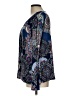 Energie Paisley Blue Long Sleeve Blouse Size L - photo 5