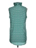 Mud Pie 100% Polyester Green Sleeveless Blouse Size L - photo 2
