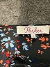 Parker 100% Polyester Print Black Casual Dress Size M - photo 7