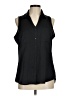 Express 100% Polyester Black Sleeveless Blouse Size M - photo 1