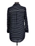 BeachLunchLounge 100% Viscose Stripes Blue 3/4 Sleeve Button-Down Shirt Size L - photo 2
