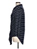 BeachLunchLounge 100% Viscose Stripes Blue 3/4 Sleeve Button-Down Shirt Size L - photo 5