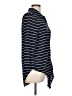 BeachLunchLounge 100% Viscose Stripes Blue 3/4 Sleeve Button-Down Shirt Size L - photo 4