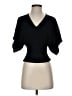 Trina Turk 100% Merino Black Wool Pullover Sweater Size S (estimated) - photo 1