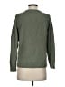 L.L.Bean 100% Cotton Solid Green Pullover Sweater Size S - photo 2