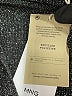 MNG Gray Long Sleeve Top Size M - photo 8