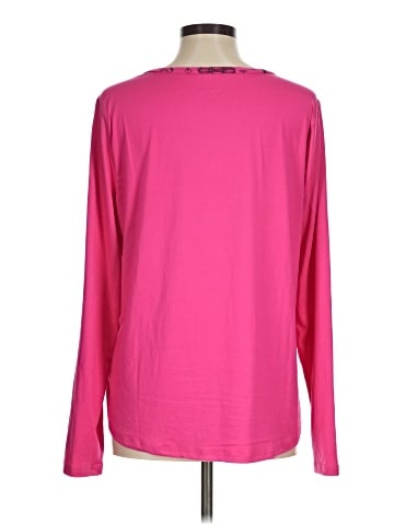 Any Body Long Sleeve Henley (view 2)